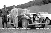 Alvis (BVC 216) John Barber & Jensen (CAC 41) Alan Hess 1938 Scottish Rally