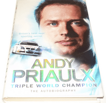 ANDY PRIAULX - TRIPLE WORLD CHAMPION (2008 )   Signed