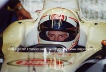 Anthony Davidson.BAR Honda 004 F1  Silverstone test 2002 photo (a)