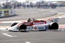 Arrows A6,(Thierry Boutson) 1983 British GP Qualifying