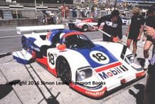 Aston Martin AMR1 David Leslie Brands Hatch pits WSC 1989