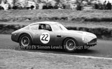 Aston Martin DB4GT Zagato "1 VEV" Tony Maggs Oulton Park 1962