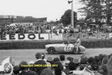 AUSTIN HEALEY 100 Becquart/Wilkins Le Mans 1953