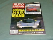 AUTO HEBDO 1989 June14 (#680) Indy 500, Le Mans, Jerez F3000, Porsche Carrera 4
