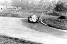 Auto Union D Type 1938 Donington GP Kautz At the Hairpin (tail view)