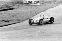 Auto Union D Type Tazio Nuvolari Donington GP 1938 (winner) at The Hairpin