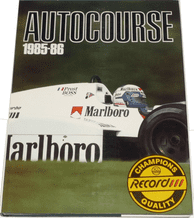 AUTOCOURSE 1985-86 SIGNED by MANSELL