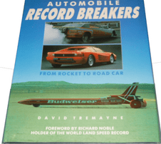 AUTOMOBILE RECORD BREAKERS (Land Speed etc) Tremayne