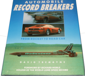 AUTOMOBILE RECORD BREAKERS (Land Speed etc) Tremayne