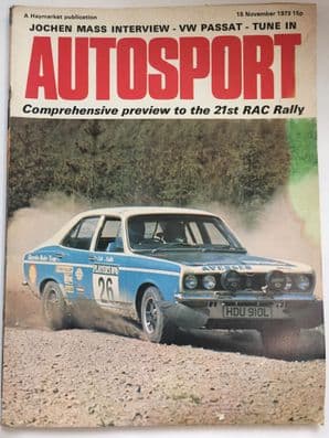 AUTOSPORT 1973 Nov 15