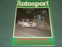 AUTOSPORT 1978 December 11 Rally Review, Stuart Graham,MkII RS Escorts