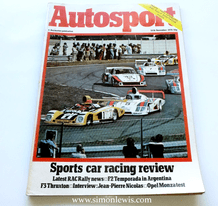 AUTOSPORT 1978 Nov 16(Sports Car Review, F2 Temporada. F3 Thruxton)