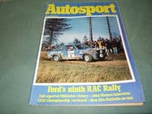 AUTOSPORT 1978 Nov 30 (RAC Rally, USAC review)