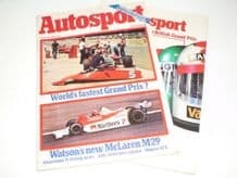 AUTOSPORT 1979 July 12 with British GP preview supp.(Aurora F1 Nogaro,Mille Pistes Rally)