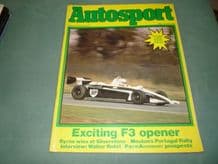 AUTOSPORT 1982 March 11 (Portugese Rally, F3,Rohrl interview)