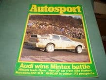 AUTOSPORT 1982 March 4 (Mintex Rally, NASCAR, Merc 300SLR)