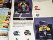 AUTOSPORT 1988 British GP Guide - SIGNED Palmer, Johansson etc
