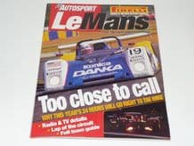 AUTOSPORT LE MANS 24 hrs 1996 GUIDE.