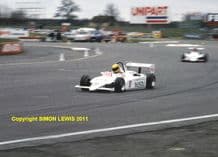 AYRTON SENNA Ralt RT3 F3 Silverstone photo 1983 (c)