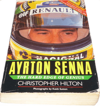 AYRTON SENNA - THE HARD EDGE OF GENIUS. Hilton 1990 (paperback)