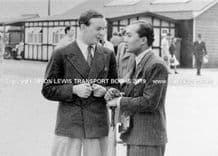 B Bira & (maybe Whitney Straight?) . Photo in paddock at Brooklands