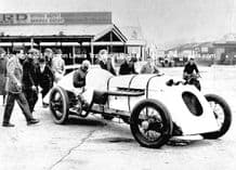 BABS Parry Thomas in Brooklands paddock 1926 (a) photo