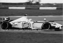 BAR Honda 004 Anthony Davidson. photo . Silverstone test 2002 (B)