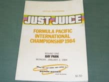 BAY PARK 1984 January 2 Formula Pacific  (NZ)