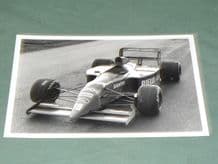 BENETTON B190 F1 Original 8x6" Press Office photo (A)