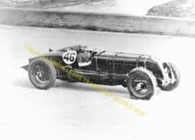 Bentley Birkin Blower At Speed Brooklands C.1932. Photo (c)