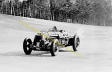 Bentley Birkin Blower At Speed Brooklands C.1932. Photo (d)