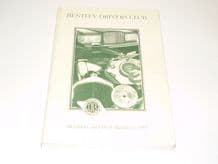 Bentley Drivers Club Members and Their Bentleys 1997 (BDC)