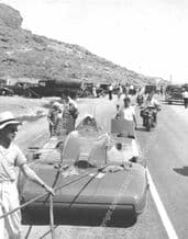 BLUEBIRD being towed to Bonneville Salt Flats 1935 Land Speed Record Attempt