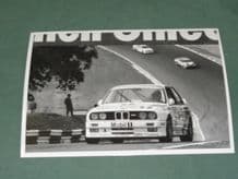 BMW M3 BTCC MOBIL Sugden/Burt Brands 1990 7x5" photo(b)