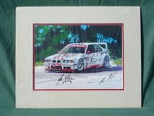 BMW M3 E46 V8 signed by driver HANS STUCK and BORIS SAID