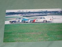 BMW M3s GROUILLARD & WINKLEHOCK Silverstone RAC TT (WTC) 1987 period photo