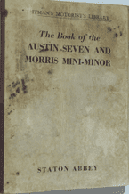 Book of the Austin Seven and Morris Mini-Minor: THE (Abbey 1961)