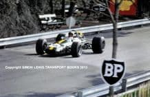 Brabham BT26A Jack at Speed Monaco GP 1969 10x7" photo