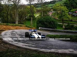 BRABHAM BT35X-Repco V8. MacDowell . Prescott Hillclimb 1972
