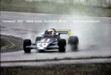 Brabham BT38 photo. J-P Jaussaud Hockenhiem June 1972 2nd place