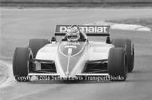 BRABHAM BT50 BMW Turbo F1. Nelson Piquet 1982 Belgian GP