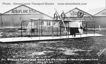 BRISTOL - CHALLENGER - ENGLAND Biplane 1912 , Accident on Salisbury Plain.