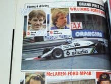 BRITISH F1 GP 1982 programme signed FRANK WILLIAMS, PATRICK HEAD, PIQUET, PATRESE +6 more