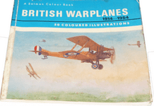 British Warplanes 1914-1954 (Salmon Colour Book c.1965)