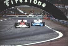 BRM P180 and MATRA MS120 Spainish GP 7x5" colour photo