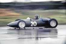 BRM P48/57 Climax. Graham Hill 1961 British GP, Aintree.