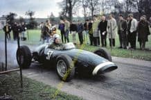 BRM P48 Tony Griffeths. Photo. Ragley Hall hillclimb 1964. (a)