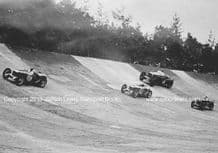 BROOKLANDS 500 Miles Race 1932. Photo. BENTLEY(Dunfee) Riley 9's and MG