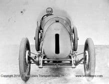 Bugatti Brescia . Photo. With streamlined body. P L Densham 1926 (front)