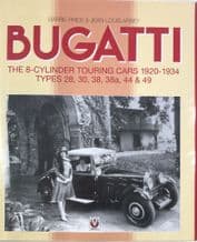 BUGATTI The 8-Cylinder Touring Cars 1920-1934 (Price & Arbey  2007)